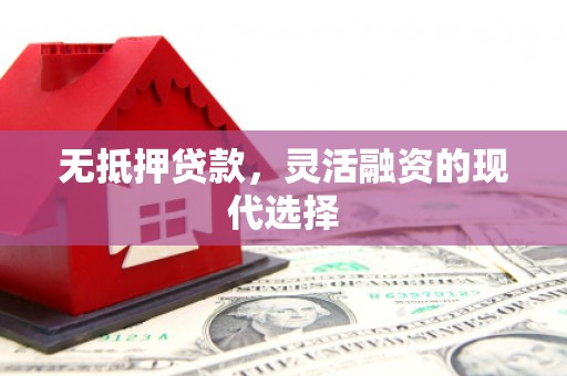 信义无抵押贷款，灵活融资的现代选择