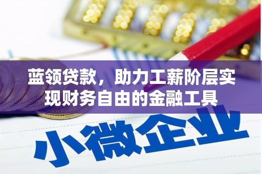 信义蓝领贷款，助力工薪阶层实现财务自由的金融工具