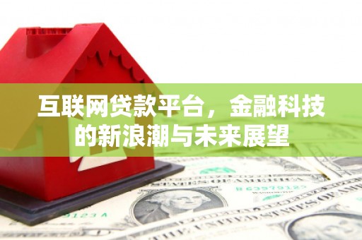 信义互联网贷款平台，金融科技的新浪潮与未来展望